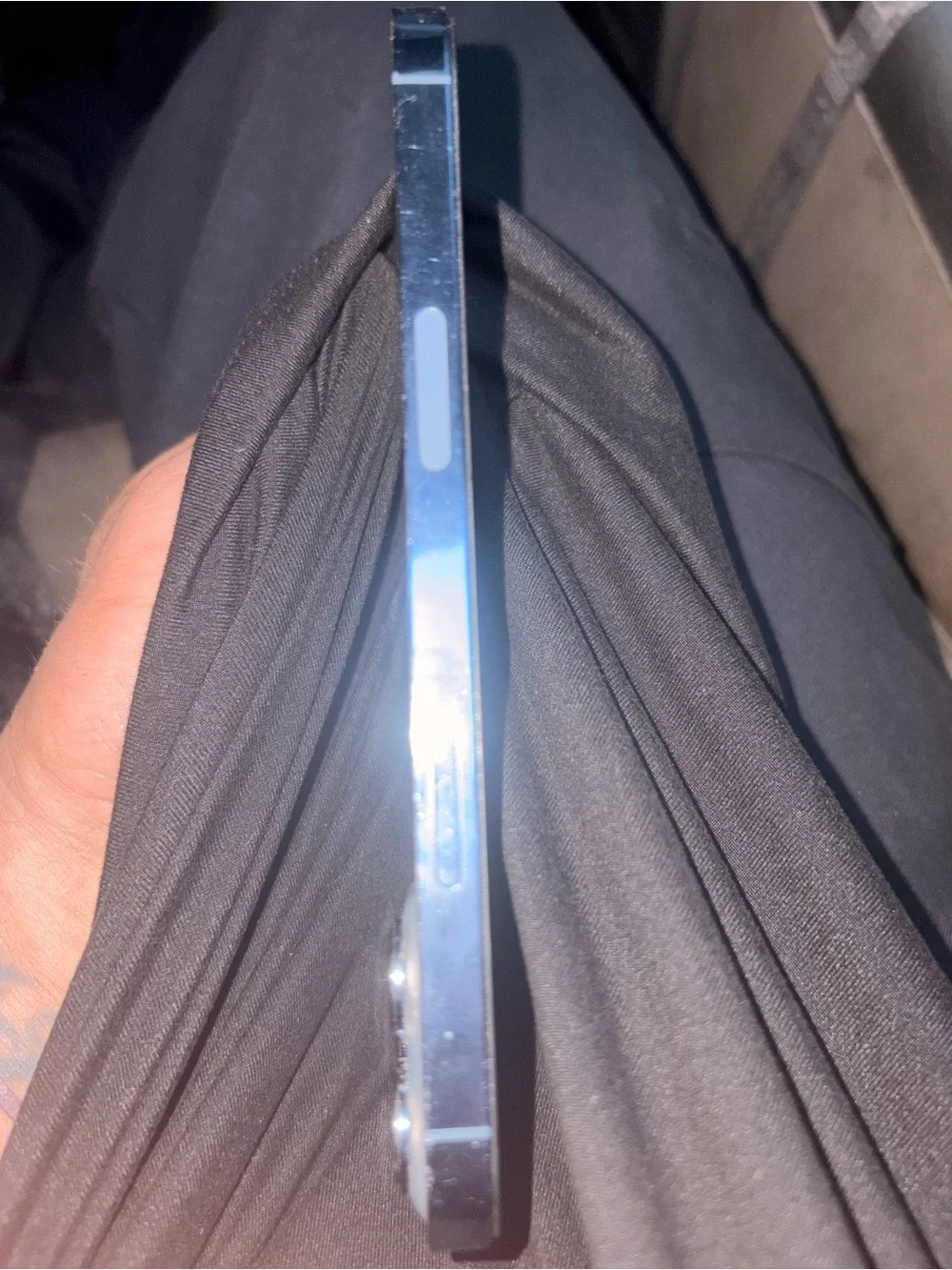 Sierra blue iphone 13 pro max 128 gb  hi ur im
